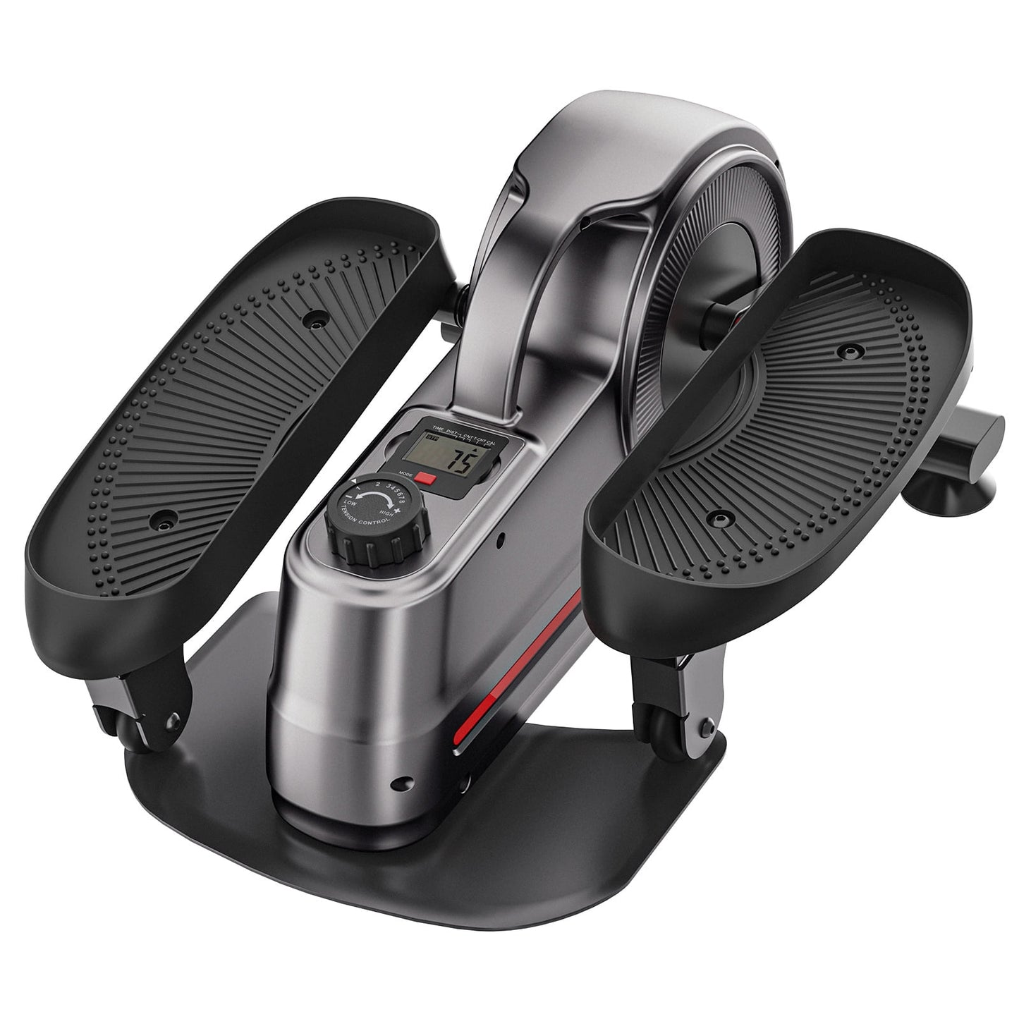 Mousport Under Desk Elliptical Leg Exerciser Elliptical with LCD Display 8 Adjustable Resistance Levels Office Home for Office Workers Seniors
